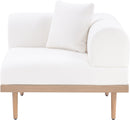 Laguna - Resilient Water Resistant Fabric Upholstered Outdoor Patio Modular Corner Chair