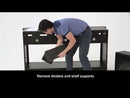 Todoe - LG TV Stand w/Fireplace Option - Gray