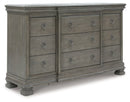 Lexorne - Dresser - Gray
