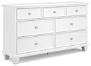 Fortman - Dresser - White