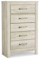 Bellaby - Five Drawer Chest - Whitewash