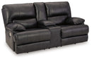 Mountainous - Power Reclining Loveseat With Console /Adj Headrest - Eclipse