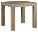 Silo Point - Square End Table - Brown