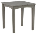 Visola - Square End Table - Gray