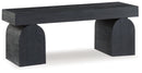HoLGrove - Accent Bench - Black